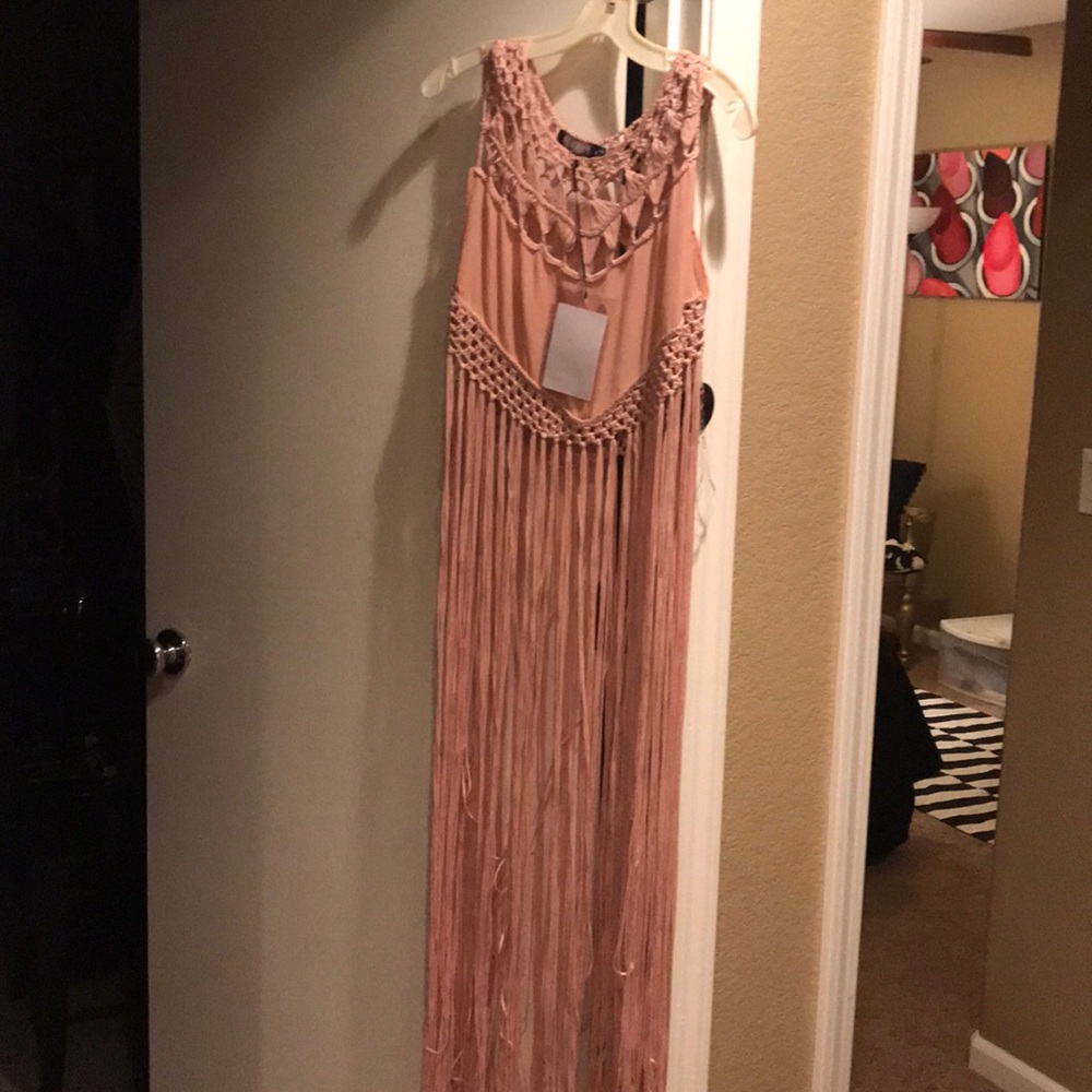 Coachella style fringe top